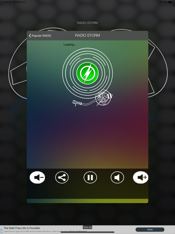 MP3歌曲音乐随身听 - 听听歌电台 screenshot 3