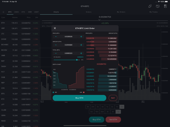 Polo Exchange screenshot