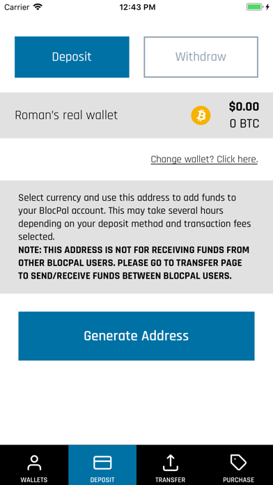 BlocPal Wallet screenshot 4
