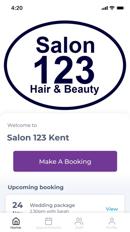 Salon 123 Kent