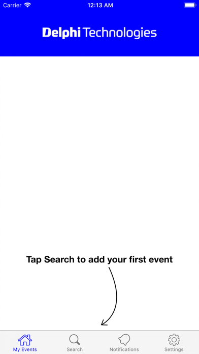 Delphi Technologies Events screenshot 2