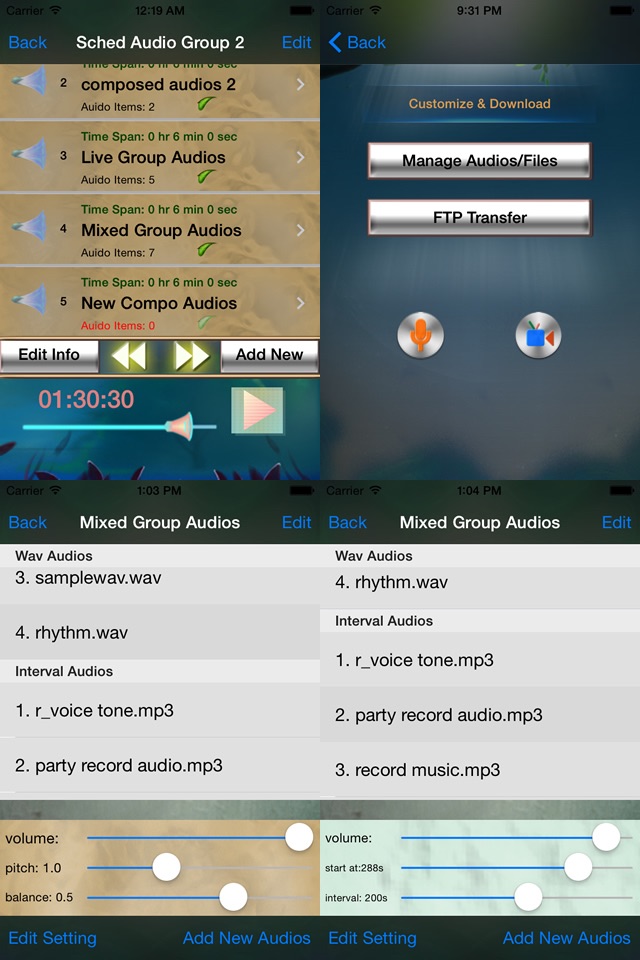 Audio Music Plan Player Lite screenshot 2