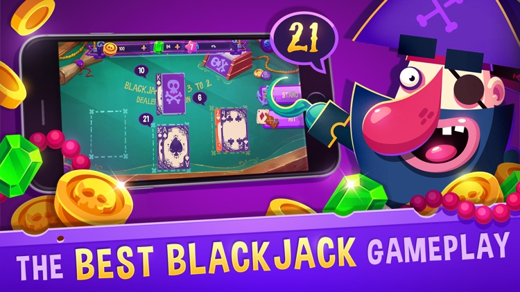 Blackjack Pirate Kings screenshot-0