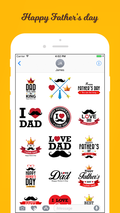 Funny Father's Day Stickers screenshot 2