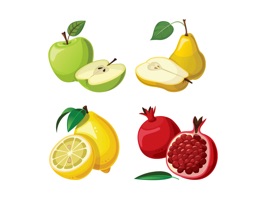 The FruitCartoonSt is a cartoon sticker with fruits