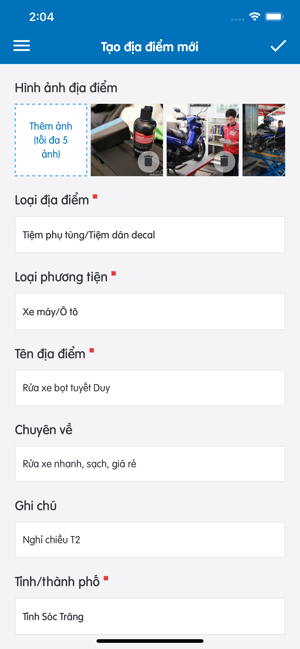 Moga - Tìm địa điểm sửa xe(圖6)-速報App