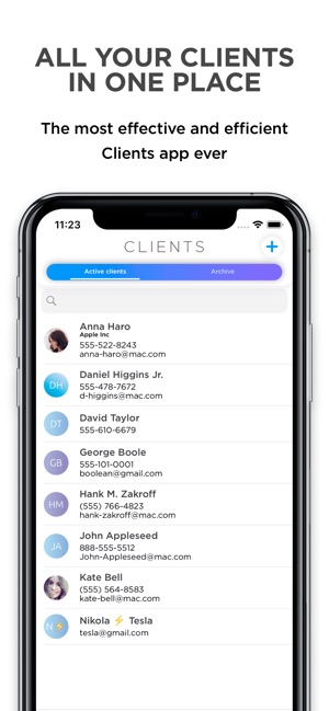Clients — Your Client Database On The App Store
