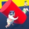 Human Race Runner - Run 3D is an obstacle race control game