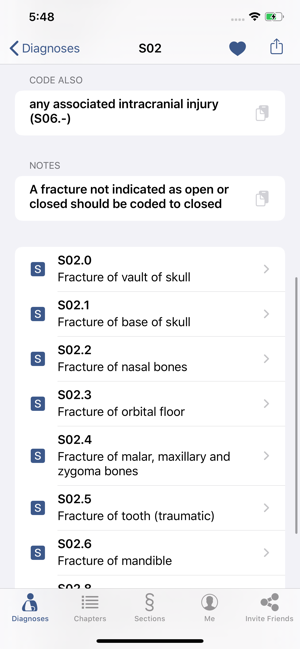 ICD-10 CM Codes 2020 Reference(圖6)-速報App