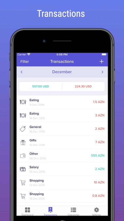 Expense Manager - Tracker