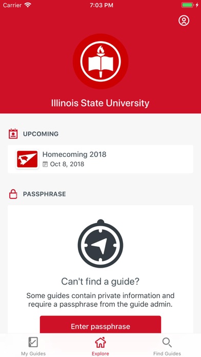 Illinois State University screenshot 2