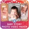 Icon Baby Story Photo Video Maker