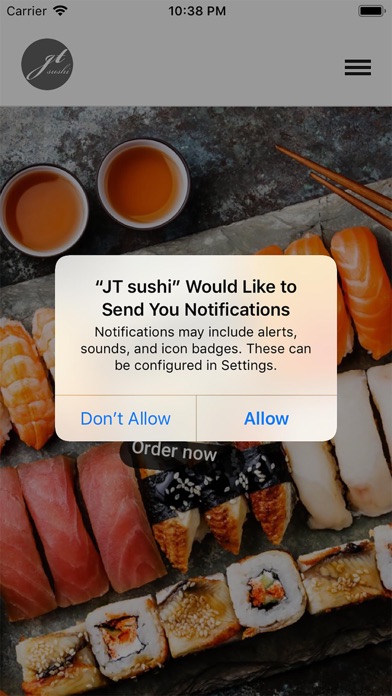 How to cancel & delete JT Sushi from iphone & ipad 1