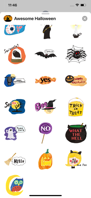 Awesome Halloween Stickers(圖3)-速報App