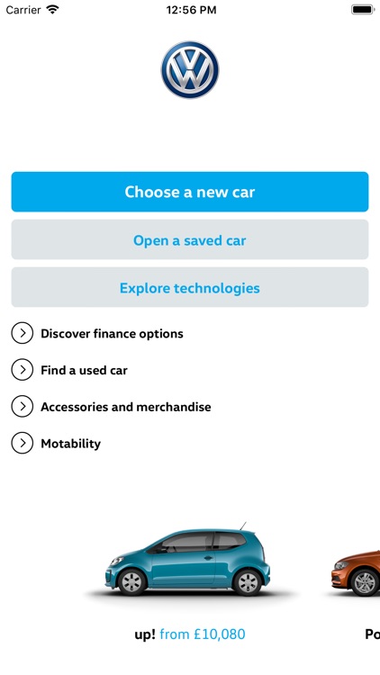 Volkswagen UK Car Configurator