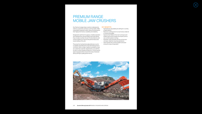 Sandvik Mining Offering Guide