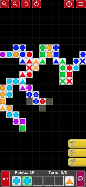 Quvirqle: tile matching game