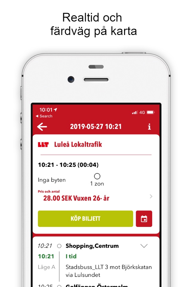 Luleå Lokaltrafik screenshot 4