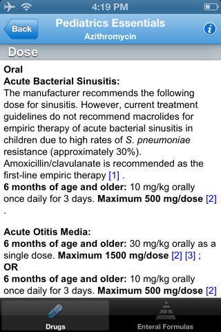 IBM Micromedex Pediatrics Ref - náhled