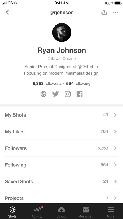 Dribbble screenshot-3