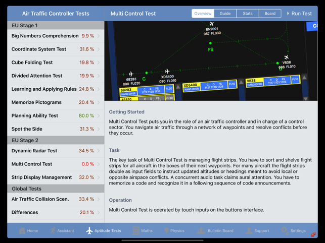 SkyTest Air Traffic Controller