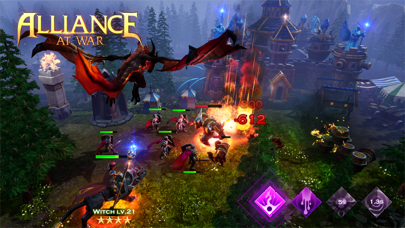 Alliance at war: magic age screenshot 2