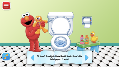 Potty Time With Elmo review screenshots