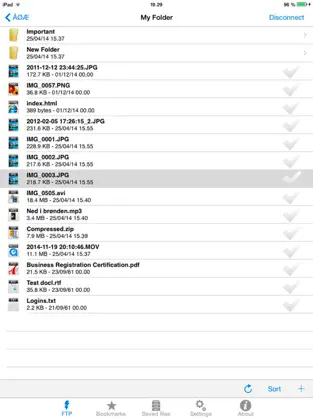 Imágen 1 FTP Client Pro iphone