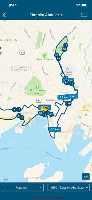 BMW Oslo Maraton 2019(圖4)-速報App