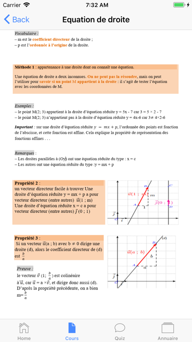 Maths Seconde screenshot 2