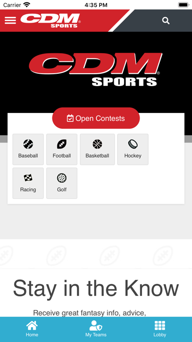 CDM Sports screenshot 2