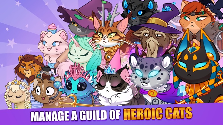 Castle Cats - Idle Hero RPG screenshot-0
