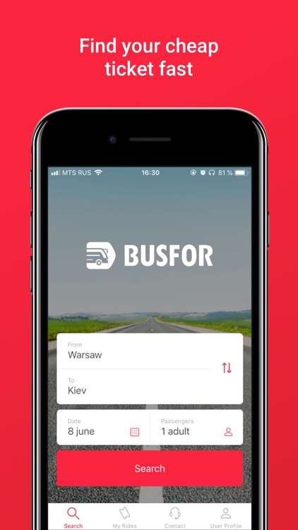 BUSFOR – bus tickets