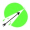 In Slicing Arrow you have to shoot the arrow and slice parts of the target in front of you