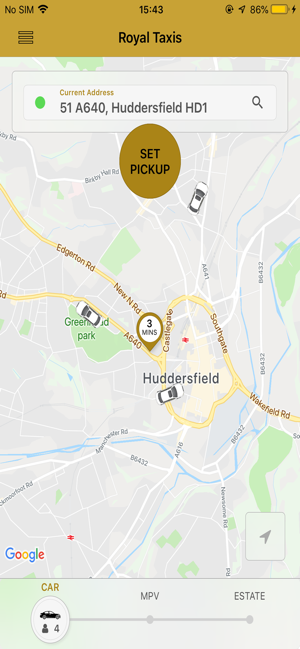 Royal Taxis Huddersfield(圖2)-速報App