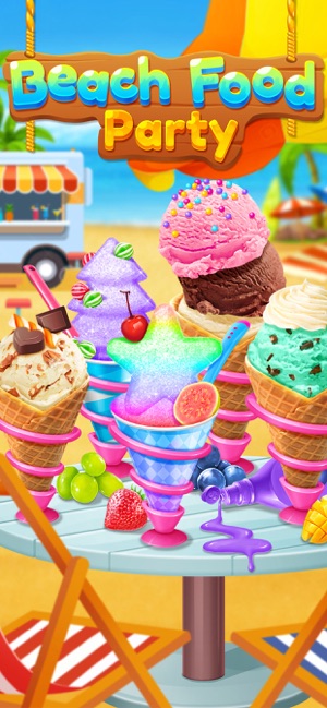 Summer Beach Food Party!(圖4)-速報App