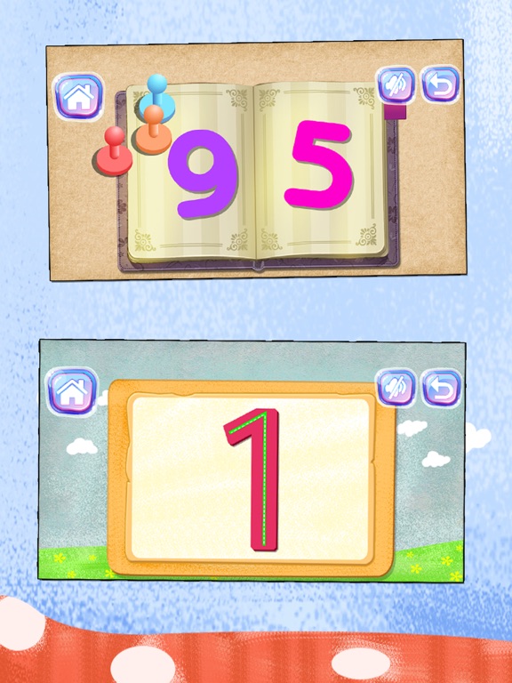 Simple numbers learning game screenshot 2