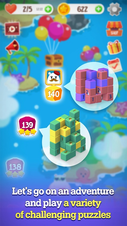 SnowCube: 3D Nonogram