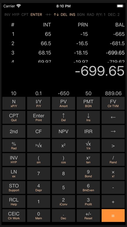 BA II Pro Financial Calculator