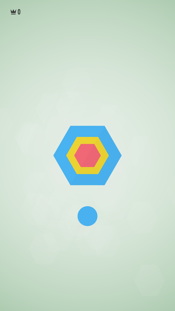 Colored Hexagon
