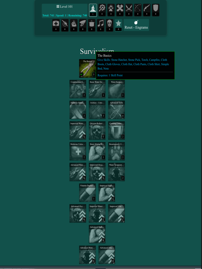 Engram Calculator for Atlas