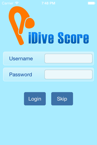 iDive Score – The Dive Scoring - náhled