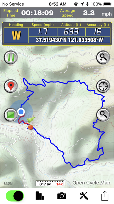 GPS Hikerのおすすめ画像1