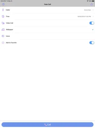 Captura 1 Fake Call Pro !!! iphone