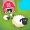As a super sheepdog, guide the sheep herd into the farm