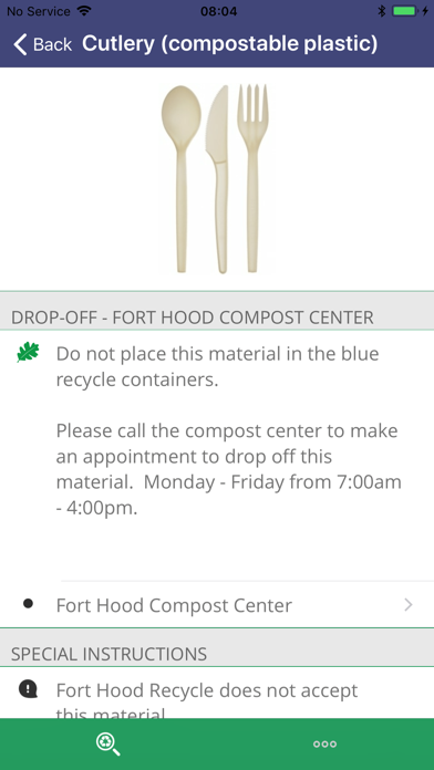 Fort Hood Recycle screenshot 2