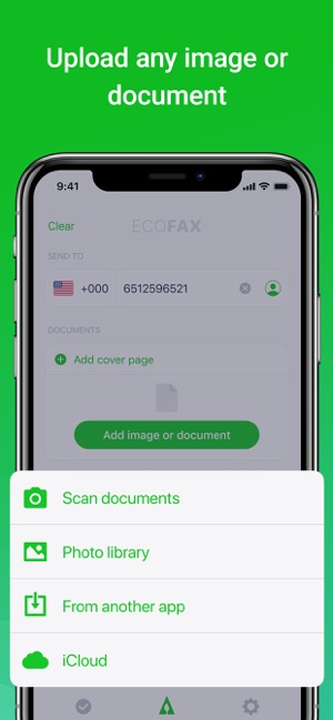 EcoFax  - send fax from iPhone(圖3)-速報App