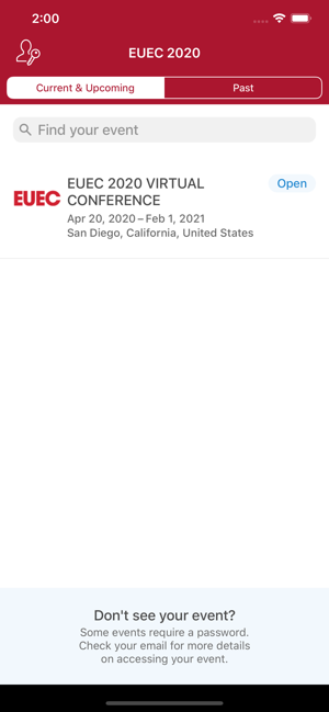 EUEC 2020 VIRTUAL CONFERENCE(圖2)-速報App