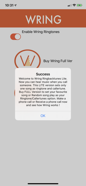 Wring Ringbacktunes Lite App(圖1)-速報App