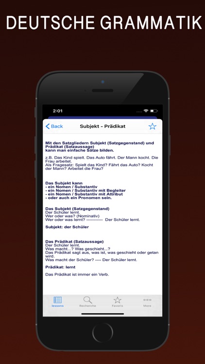Deutsch Grammatik DG screenshot-3